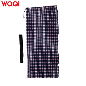 Forro de Saco de Dormir Aislante Woqi, Diseño Rectangular Tipo Sobre, Ligero y Portátil, de Poliéster a Cuadros, para Uso en Interiores y Exteriores - Product Image 1