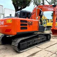 Excavatrice d'occasion HITACHI ZX120, matériel d'occasion, faible nombre d'heures de travail, excavatrices d'occasion Hitachi ZX120 ZX120-5 ZX130 ZX135 en stock
