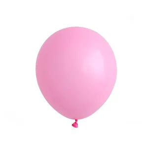 Hot Sale Wedding Party Decoration Retro Fuchsia Pink Color Latex Balloon Set