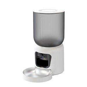 Automatic <b>Cat</b> <b>Feeder</b> With Camera Us Plug White And Black Detachable Smart Pet <b>Feeder</b> For Dogs And <b>Cats</b> App Control - Product Image 3