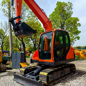 รถขุดขนาดเล็ก Doosan DX75LC-9C มือสอง 7 ตัน เครื่องยนต์ Isuzu ปั๊มไฮดรอลิกและมอเตอร์ สำหรับงานก่อสร้างและจัดสวน - Product Image 1