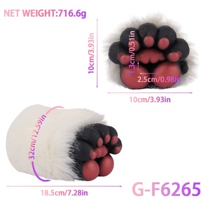 Masturbador Masculino con Forma de Pies, Peludo, con Garras de Animales, Masturbador de Bolsillo, Juguetes Sexuales para Hombres - Product Image 2