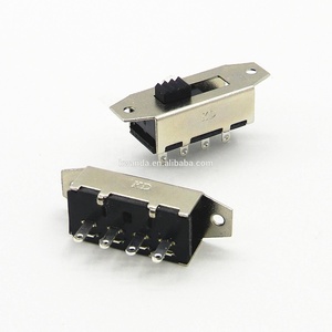 4.0mm mini Micro SMD dọc trượt chuyển 2 vị trí ON-OFF dpdt 6 pin thiết kế tạm thời - Product Image 4