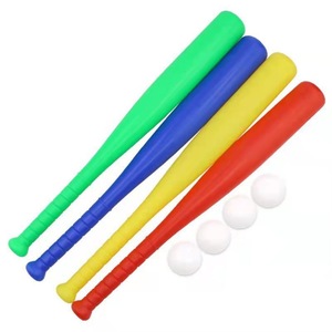 Para niños pequeños principiantes al aire libre barato logotipo personalizado 17 ''Mini <span class=keywords><strong>bate</strong></span> <span class=keywords><strong>de</strong></span> béisbol <span class=keywords><strong>de</strong></span> plástico y pelota al por mayor - Product Image 2