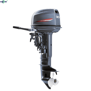 Moteur hors-bord refroidi par <span class=keywords><strong>eau</strong></span> 30 CV, moteur marin 2 temps 30HMHS, arbre court, commande à barre, démarrage manuel, moteur de <span class=keywords><strong>bateau</strong></span> professionnel - Product Image 2