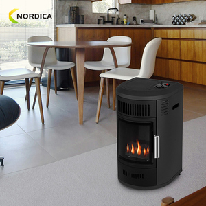 Hot Selling Red Portable Gas Heater Fh-508 Mobile Nature Stove 3.4 Kw Indoor with Six Speed Temperature Control Fh-508b Room - Product Image 1