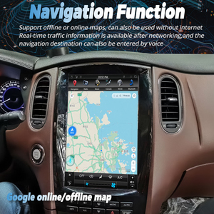 Infiniti Qx50 Ex25 Ex35 256gb, Radio Android 13 layar sentuh pemutar Multimedia mobil tanpa kabel perekam Carplay 2015 - Product Image 5