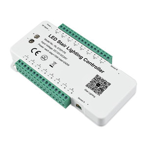 DC12-24V ánh sáng cầu thang hệ thống tự động hóa 16 kênh hệ thống dây điện cần thiết Bluetooth ứng dụng điều khiển và RF trượt mờ nhiều chế độ - Product Image 5