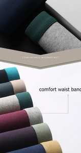 <span class=keywords><strong>Sous</strong></span>-vêtements en coton personnalisés pour hommes, slips sexy grande taille pour hommes âgés - Product Image 3