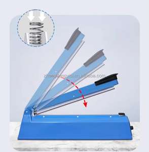 400mm Hand/Manual Press Impulse Sealer - ABS Handheld <b>Plastic</b> Bag Sealing Machine Portable PE/PP Bag Sealer <b>Shrink</b> Wrap/Balloon - Product Image 3