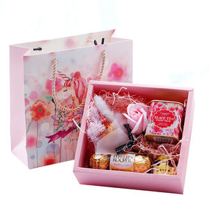 Emballage fonctionnel personnalisé <span class=keywords><strong>prix</strong></span> <span class=keywords><strong>de</strong></span> gros mini boîte cadeau personnalisée romantique papier cadeau bijoux boîte d'emballage rose - Product Image 4