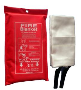 1M * 1M <span class=keywords><strong>EN</strong></span> 1869消防玻璃纤维紧急安全防火毯厨房或医院用防火毯 - Product Image 1