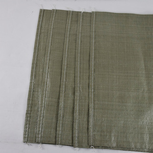 Bán buôn 25kg 50kg bao tải Polypropylene rỗng than Túi tùy chỉnh <span class=keywords><strong>PP</strong></span> dệt đống đổ nát Túi với dây rút - Product Image 4