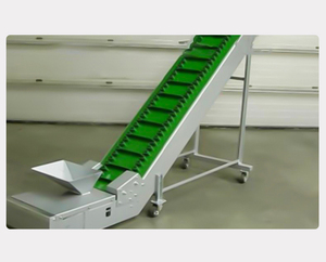 Banda Transportadora Inclinada para la Industria Alimentaria con Borde Lateral - Product Image 5