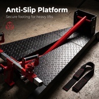 Plataforma de Remo Profesional Tipo T con Pedal Antideslizante y Hebilla Ajustable para Entrenamiento de Fuerza de Espalda, Máquina de Gimnasio Comercial