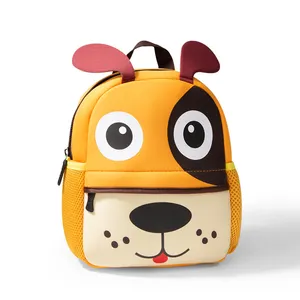 Cartoon New Fashion mochila Children Newest Kindergarten Schoolbag Zoo Series animal kids school bags girls backpack for kids