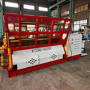 เครื่องดัดไฮดรอลิก CNC 4 ลูกกลิ้ง ขนาด 1500 มม. หนา 10 มม. สำหรับโรงงานฮาร์ดแวร์และเฟอร์นิเจอร์ - Product Image 6