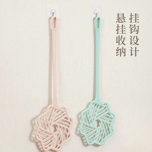 Fluffing Quilt Beater For Down Jackets Plastic Dust Removal Tool Household Use Pink And Green - Product Image 3