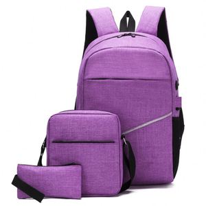 BSCI Factory OEM ODM Custom Logo Fashion Waterproof Nylon <b>Back</b> <b>Pack</b> 3 Sets School Girls <b>Boys</b> Backpacks Students Laptop Bag - Product Image 4