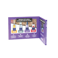 Carte de visite vidéo personnalisée avec écran LCD, lecteur MP4, brochure vidéo numérique pour les invitations de mariage, livre