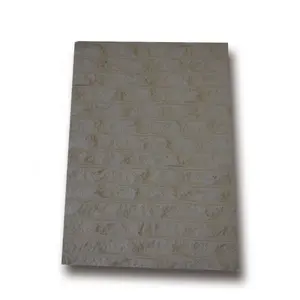 Feuilles de pierre de brique en céramique, revêtement de sol en placage, carreaux flexibles de 2MM