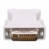 Expédition rapide Dvi vers Vga câble adaptateur paire torsadée RCA connecteurs AUX 4K 1080P Audio vidéo mâle DVI 24 + 5 broches femelle VGA"