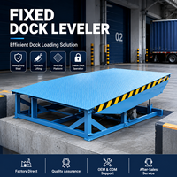 Rampe de quai fixe hydraulique 6T 8T 10T 12T pour chargement et déchargement de conteneurs, niveleur de quai en acier pour camions et chariots élévateurs