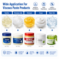 Machines de remplissage pour cosmétiques : paraffine molle, beurre corporel minéral, vaseline