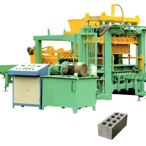 Ligne de production machine automatisée de fabrication de blocs et de briques plus grandes machines de fabrication de briques Soilcrete machine de fabrication de briques
