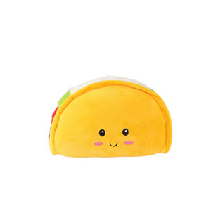 Figura de Peluche Moderna de Taco Amarillo de 10 Pulgadas, Modelo de Juguete, Regalo de Cumpleaños con Impresión Digital NYFY-1247, Envío Gratis - Product Image 1