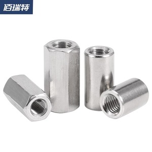Écrou hexagonal étiré Bairuit M4-M24 en acier inoxydable 304, écrou cylindrique à filetage métrique - Product Image 5