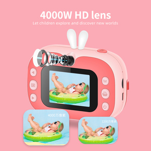 Cámara Digital Instantánea Multifunción para Niños <span class=keywords><strong>con</strong></span> Pantalla de 2.4 Pulgadas, Material ABS, Mini Impresora de Fotos de <span class=keywords><strong>Dibujos</strong></span> <span class=keywords><strong>Animados</strong></span>, <span class=keywords><strong>Video</strong></span> HD - Product Image 1
