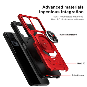Étui de téléphone portable pour TCL 60XE Nxtpaper 50 40 XL 50SE 5G, coque robuste en PC, étanche, antichoc, magnétique - Product Image 5
