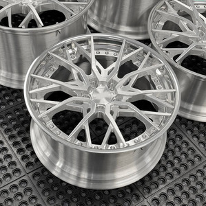 2 Piece Forged Rims Silver Chrome Rim Forged Car Wheel 5x100 5x112 5x114.3 5x115 5x130 5x120 22 24 <strong>16</strong> 17 18 Inch Alloy Wheel - Product Image 3
