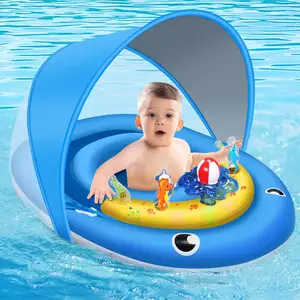 Bebé inflable bebé nadar gordo niños cintura anillo inflable piscina flotadores anillo juguetes piscina Accesorios