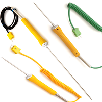Capteur de température de surface alimentaire, thermocouple de type K avec sonde à aiguille et connecteur