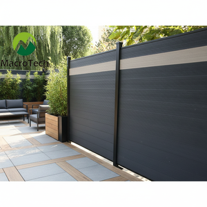 Paneles de Cerca de WPC Coextruido Euro Garden, Diseño de Puertas y Cercas de Madera y Plástico Compuesto - Product Image 1