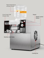 Machine de rasage de glace de neige commerciale Machine de neige fondante avec des prix bon marché