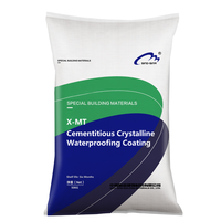 Revêtement de imperméabilisation concret X-MT CCCW cristallin cimentaire pour le mortier de plâtrage