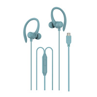Écouteurs intra-auriculaires filaires USB-C universels, casque de jeu à basses profondes avec microphone, écouteurs et casques audio stéréo filaires USB-C