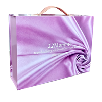 Boîte en carton pliable de luxe avec poignée en cuir PU, logo personnalisé, boîte en papier magnétique à clapet pour chaussures et vêtements