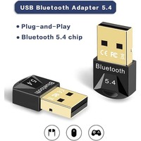 Adaptateur récepteur BT5.4, dongle plug-and-play USB, émetteur BT5.3 5.0 pour Windows 7 8 10 11