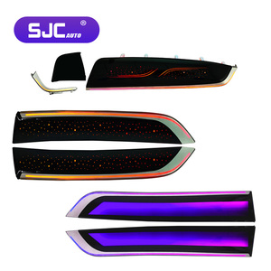 Sjc ไฟสร้างบรรยากาศท้องฟ้าติดดาว64ดวงสำหรับ Toyota <span class=keywords><strong>Alphard</strong></span>/Vellfire 2015-2023 rhd/lhd แบบไดนามิกซิมโฟนีชุดไฟ<span class=keywords><strong>ภายใน</strong></span>บรรยากาศ - Product Image 1