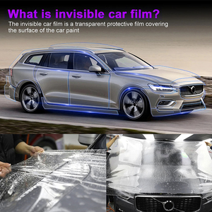 Película Protectora Precortada para Volvo V60 <span class=keywords><strong>Inscription</strong></span> R Design, TPU, Pintura Personalizada para Todo el Coche, Transparente, Antiarañazos - Product Image 2