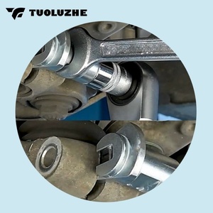 Outil de <span class=keywords><strong>d</strong></span>émontage <span class=keywords><strong>d</strong></span>'<span class=keywords><strong>amortisseur</strong></span> hydraulique de voiture, écarteur de suspension à griffes, séparateur de suspension, kit <span class=keywords><strong>d</strong></span>'outils manuels pour l'extraction de rotules et de bagues - Product Image 6