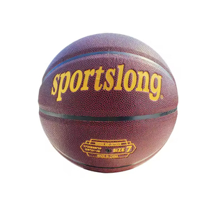 Ballon de basket-ball de taille officielle 7 de haute qualité pour l'extérieur et l'intérieur, en caoutchouc durable et cuir composite, pour l'entraînement, les matchs et les compétitions - Product Image 1