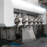 Centre d'usinage CNC 4 axes haute précision pour le travail du bois, machine pour la sculpture de pales de ventilateur en bois massif 3D avec système de contrôle Osai/LNC
