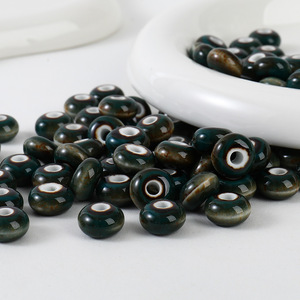 Cuentas Decorativas de Cerámica Vintage en Forma de Ábaco, Planas y Cilíndricas, Horneadas a Alta Temperatura, para Decoración del Hogar - Product Image 2