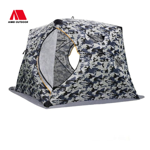 Tente de pêche sur glace camping en plein air hiver coton épaissi chaud froid neige pêche hiver maison de pêche - Product Image 2
