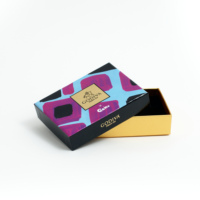 Cannacoast Boîte d'emballage en papier rectangulaire de luxe écologique Emballage personnalisé haut de gamme pour aliments pour croustilles